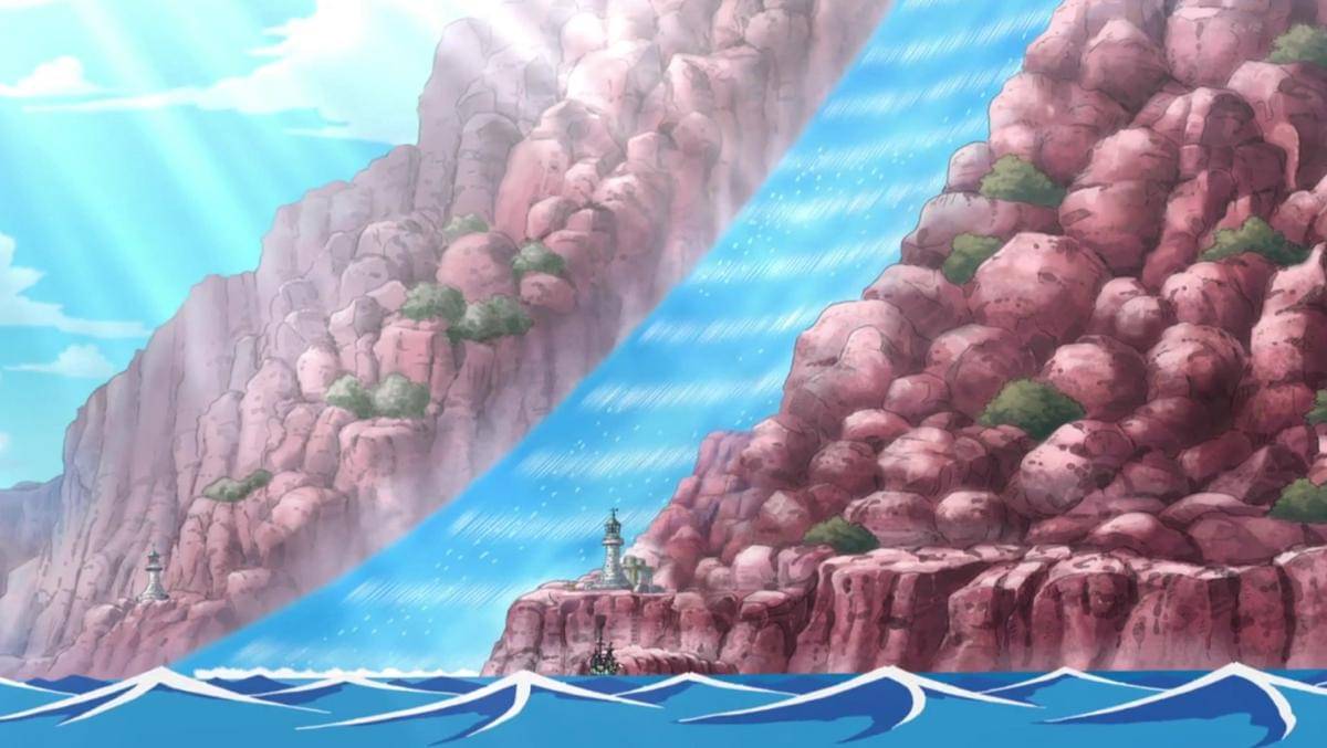 Mercusuar Twin Peak, lokasi kediaman Crocus - One Piece