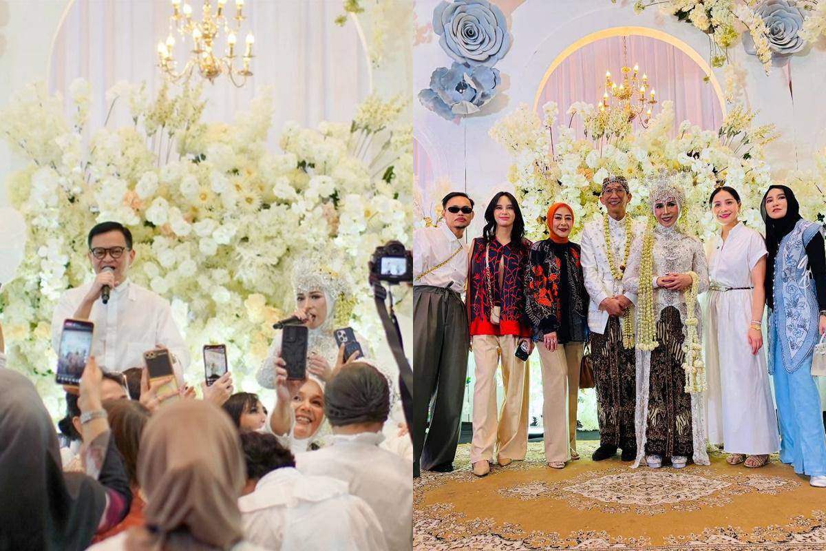 artis di pesta anniversary Melly Goeslaw dan Anto Hoed (instagram.com/kelanabersamamu.wo |instagram.com/raffinagita1717)