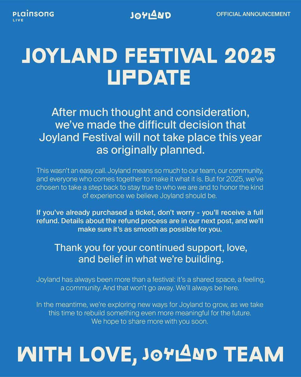 Joyland Festival
