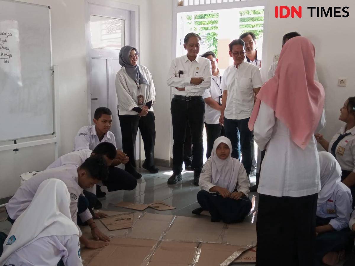 Menteri PU Dody Hanggodo tinjau SRMA 19 Bantul.