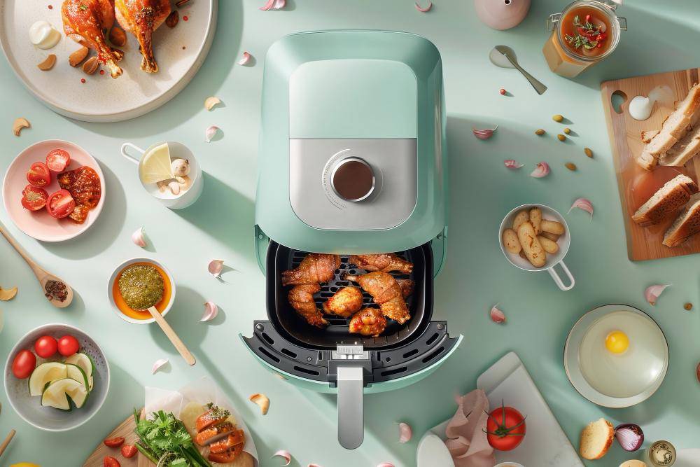 ilustrasi air fryer 