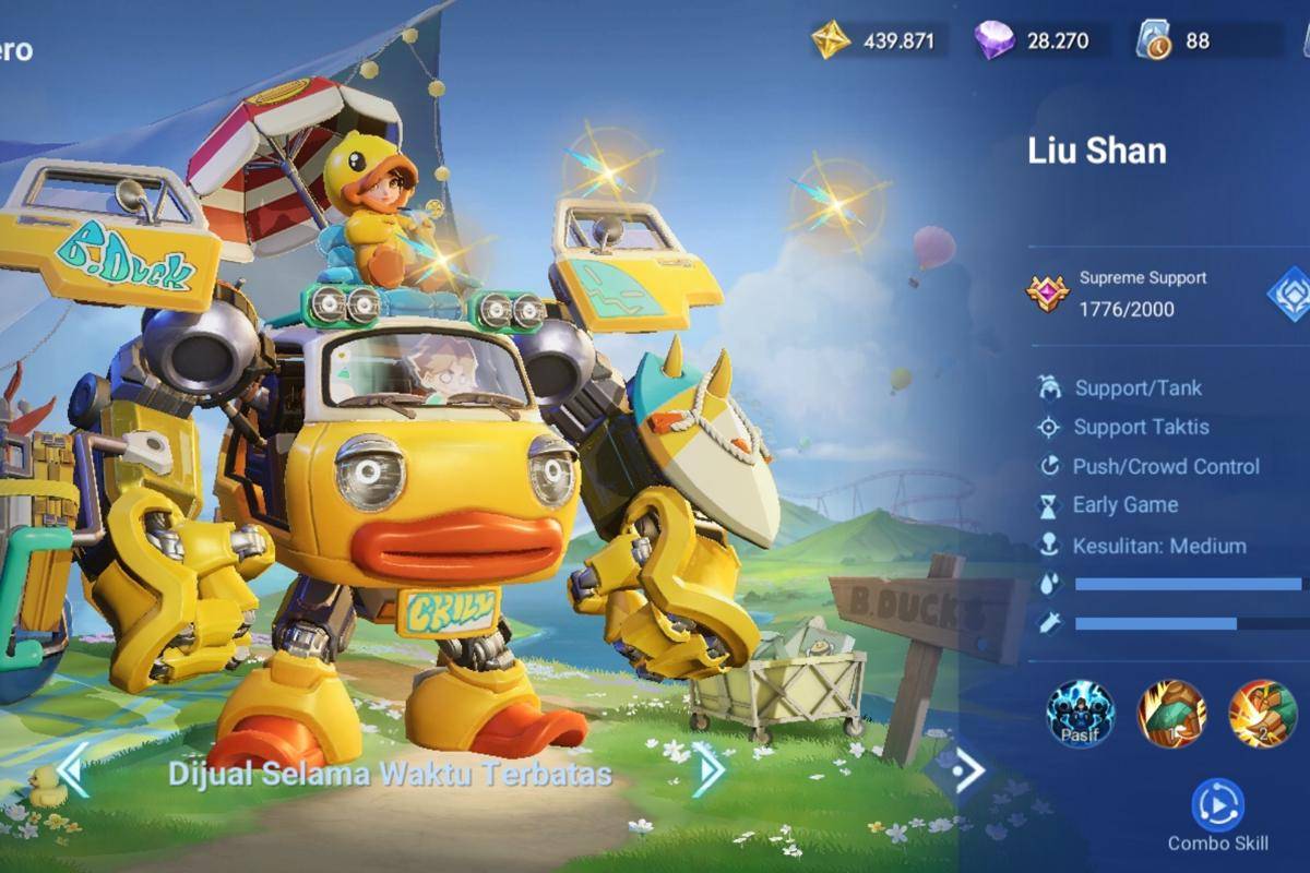 hero Liu Shan Roamer HOK 