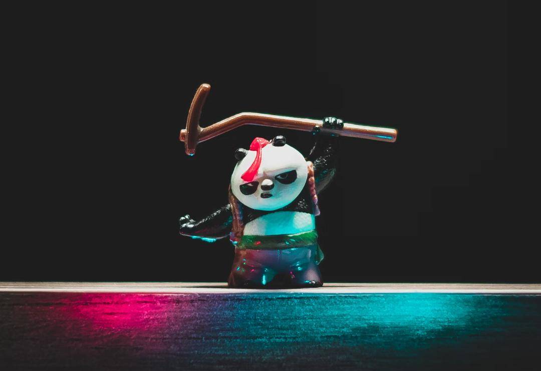 ilustrasi animasi panda 