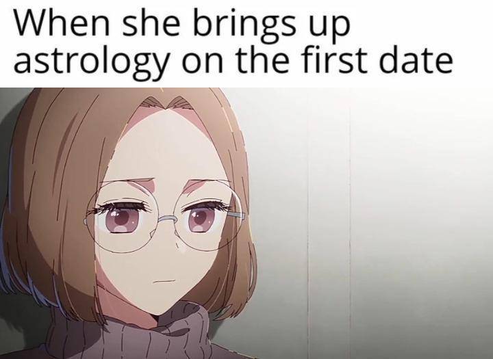 meme anime tentang kencan pertama
