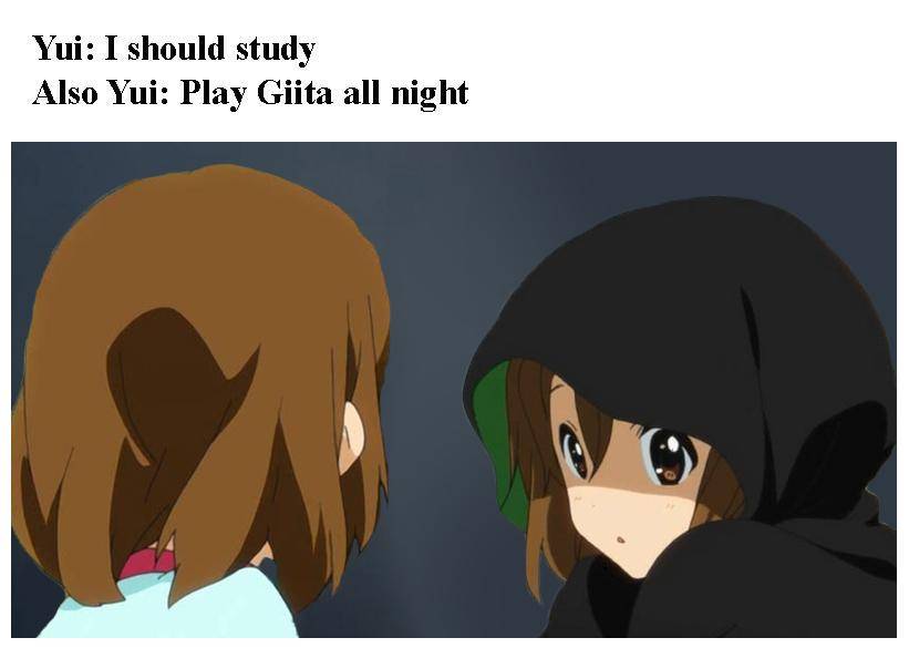 meme Yui K-On!