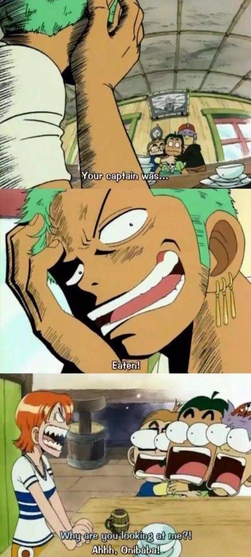 meme Zoro sebelum time skip