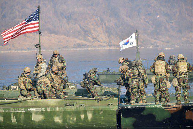 Pasukan AS-Korsel saat memulai latihan tahunan Freedom Shield 2025. (x.com/USForcesKorea)
