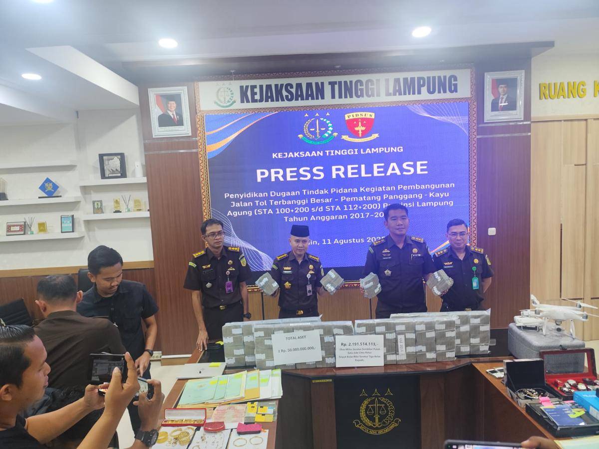 Aspidsus Kejati Lampung, Armen Wijaya. (IDN Times/Muhaimin)