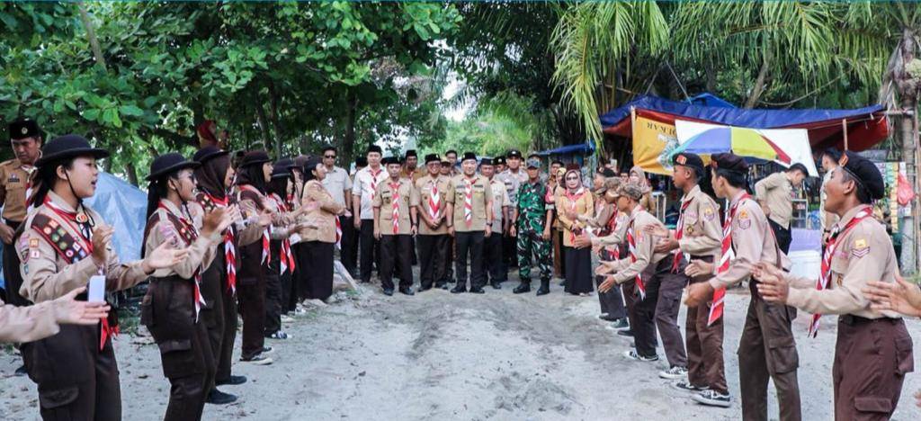 Jambore Penggalang Kecamatan Ketapang, Lampung Selatan (Dok/Humas Pemkab Lampung Selatan)