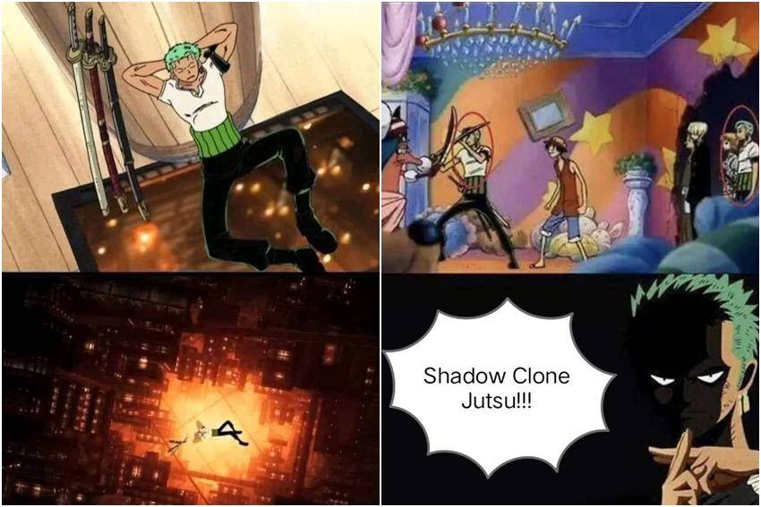 meme Zoro sebelum time skip