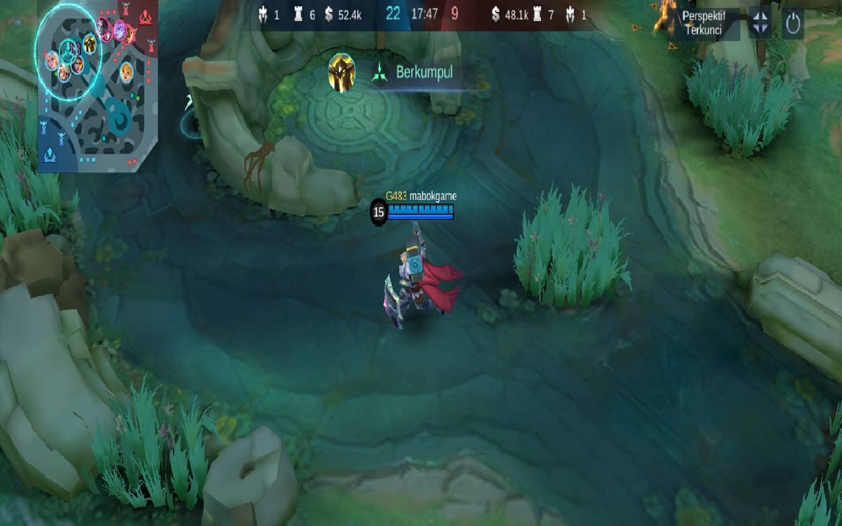 open map menggunakan Tigreal 