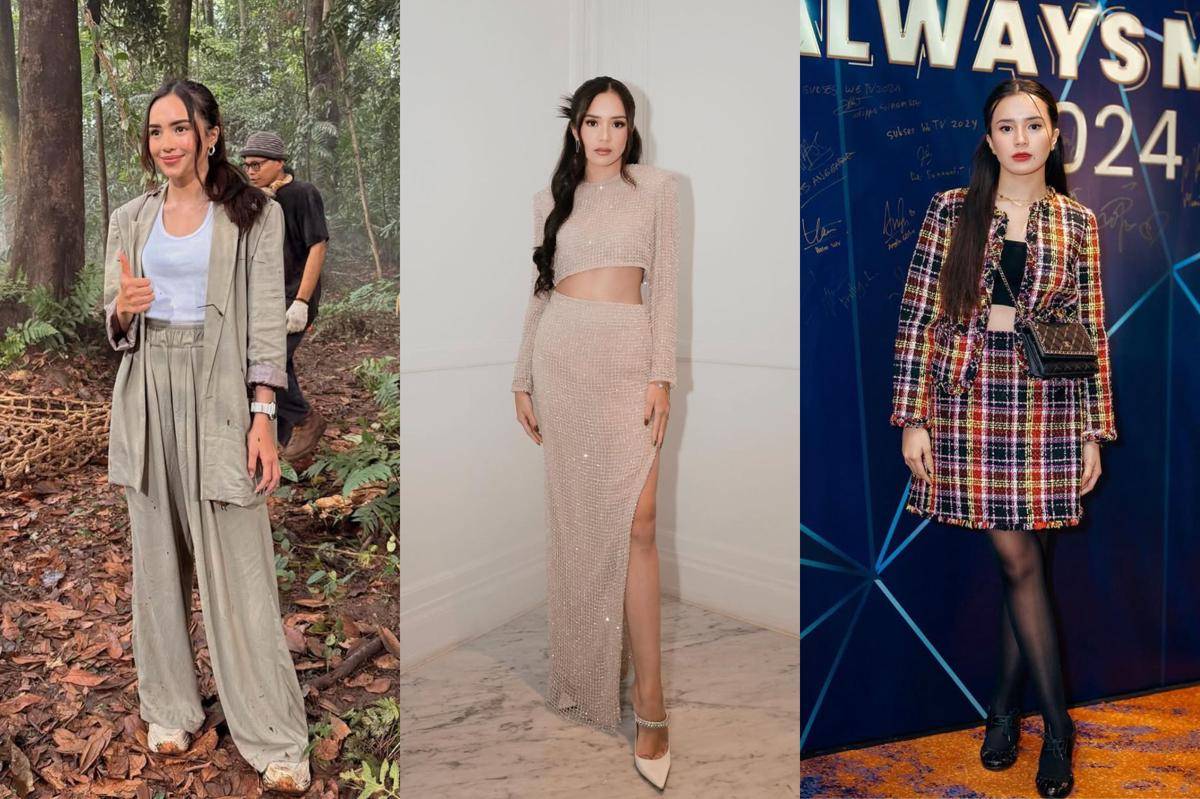 ide outfit one set ala Beby Tsabina (instagram.com/bebytsabina) 