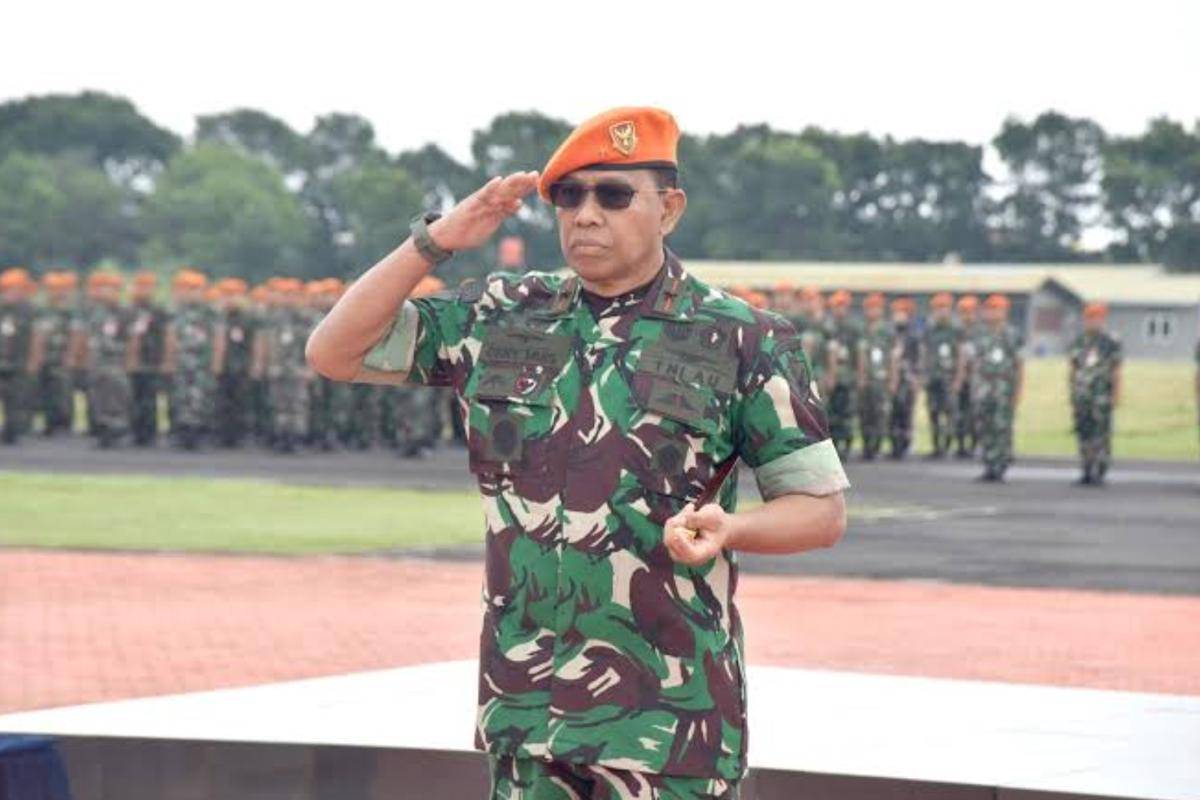Panglima Komando Pasukan Gerak Cepat (Kopasgat), Marsekal Madya TNI Deny Muis