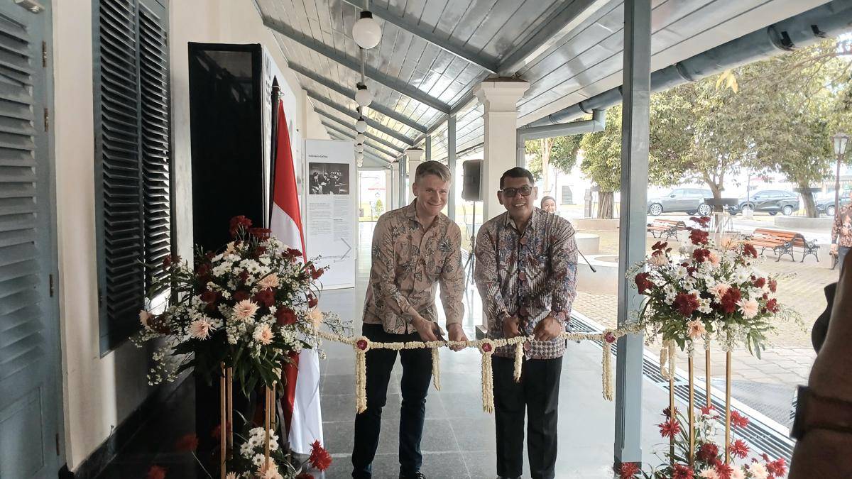 Pembukaan pameran "Two Nations: A Friendship is Born" di Museum Benteng Vredeburg (IDN Times/Dyar Ayu)