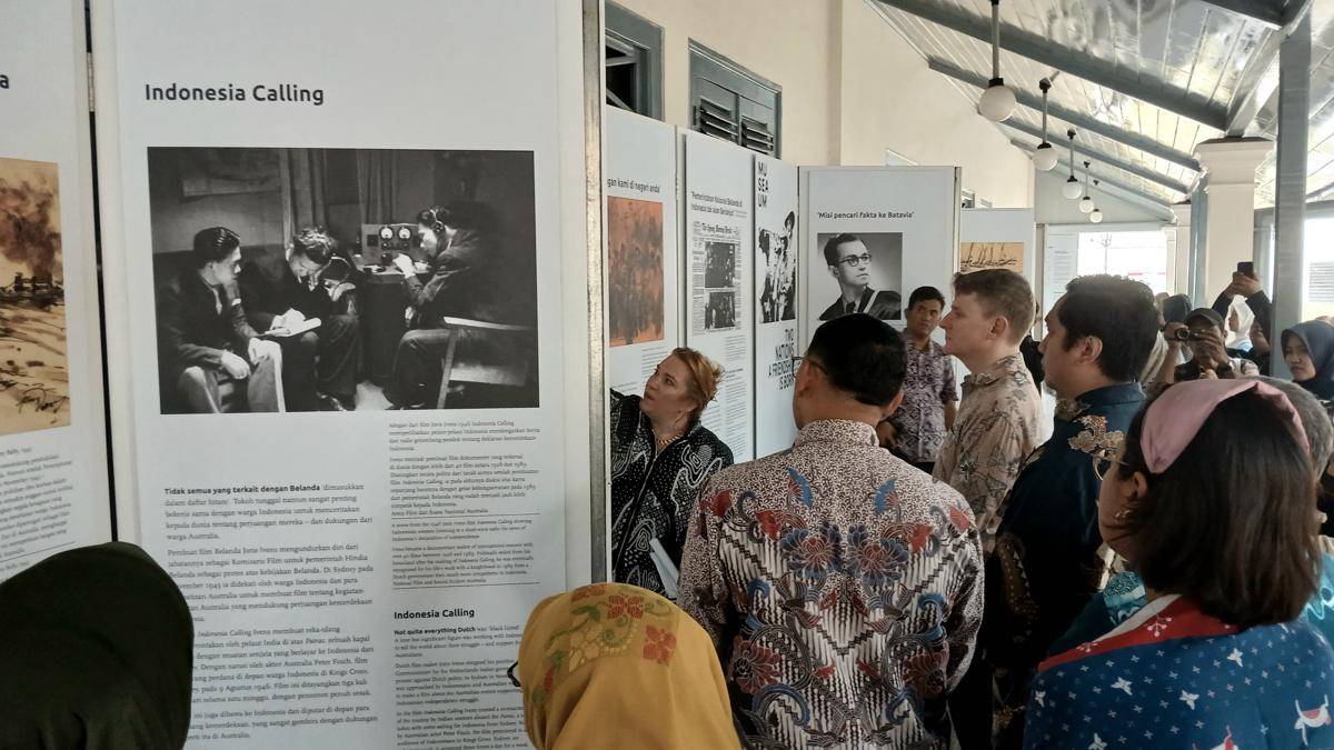 Pembukaan pameran "Two Nations: A Friendship is Born" di Museum Benteng Vredeburg (IDN Times/Dyar Ayu)