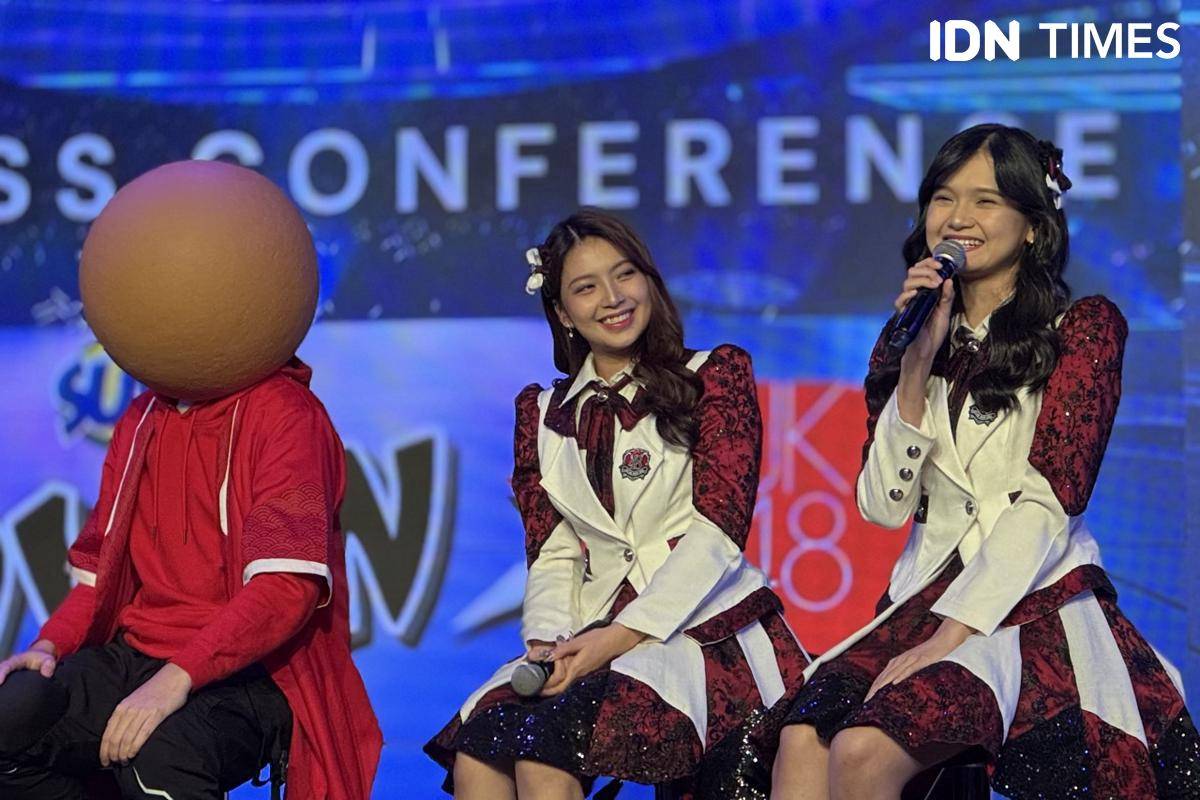 Gracia dan Indah JKT48 pada Selasa (12/8/2025)