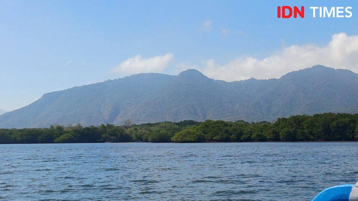 Potret pemandangan di Teluk Gilimanuk, Melaya, Jembrana, Bali Barat