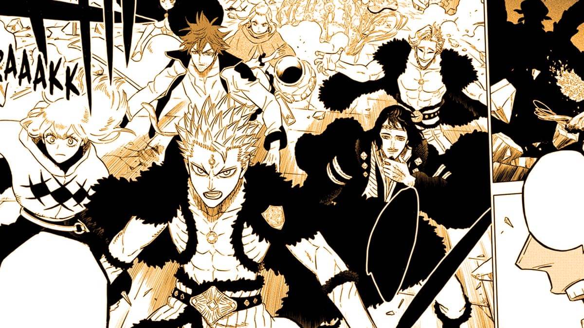 Mars dan para penyihir Diamond turun ke medan perang - Black Clover