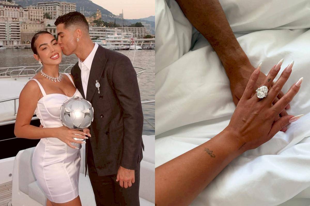 potret Cristiano Ronaldo melamar kekasihnya (instagram.com/georginagio)