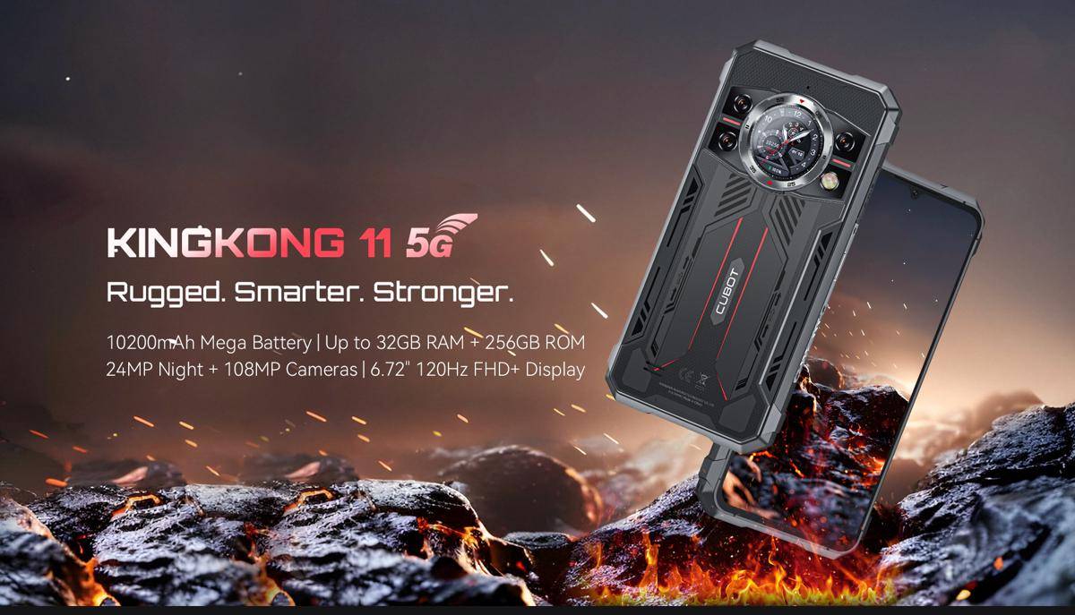 potret CUBOT KingKong 11 5G 