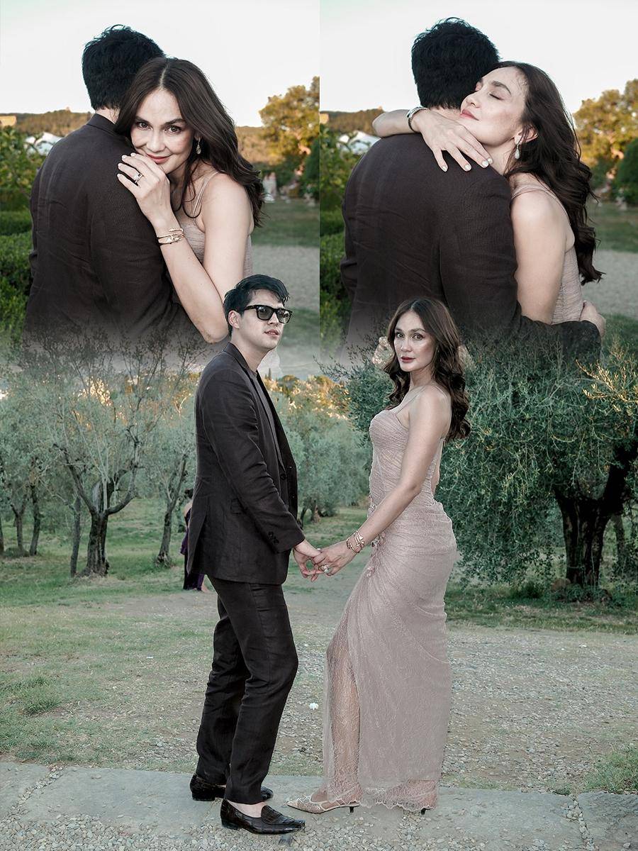 potret Luna Maya dan Maxime Bouttier
