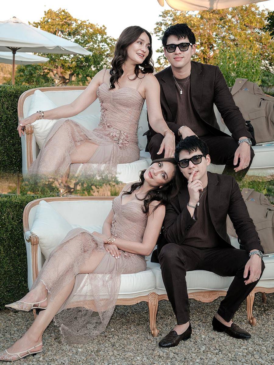 potret Luna Maya dan Maxime Bouttier
