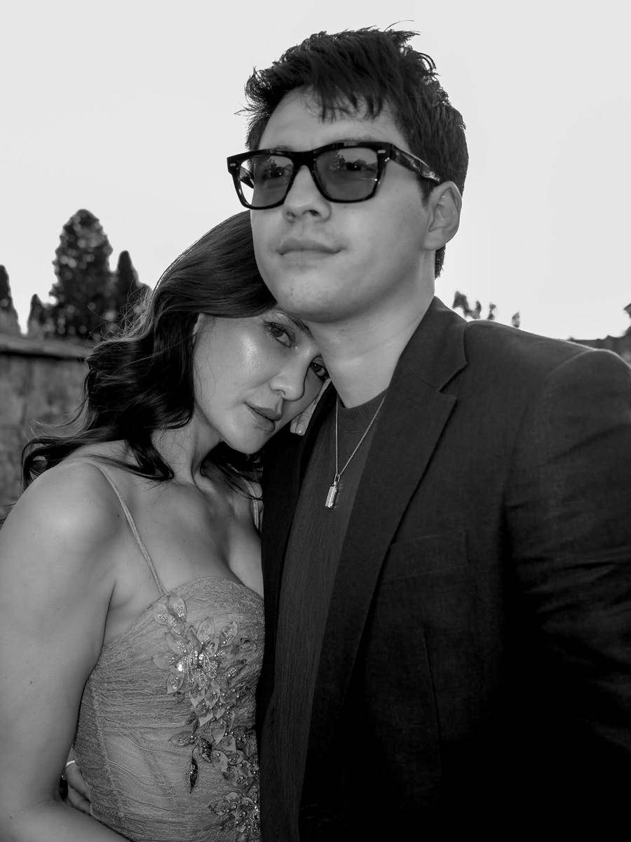 potret Luna Maya dan Maxime Bouttier
