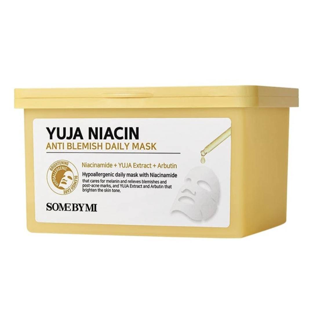 SOME BY MI Yuja Niacin Anti-Blemish Daily Mask (watsons.co.id)