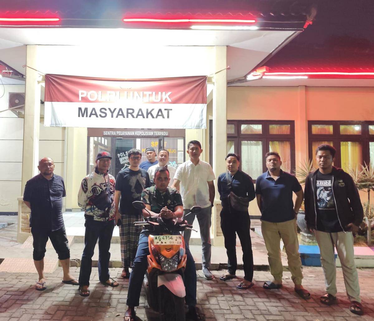 Penangkapan TNI gadungan penipu di Kota Batu. (Dok. Humas Polres Batu)