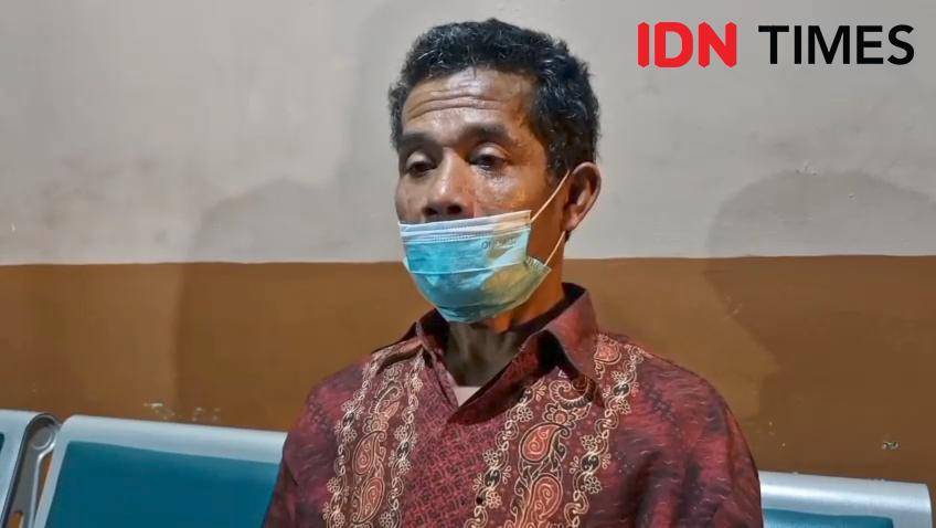 Agus Suyanto, ayah Alip Rahayu Arianti (ARA), 30 tahun, asal Desa Bandar, Pacitan korban dugaan pembunuhan. IDN Times/Riyanto.