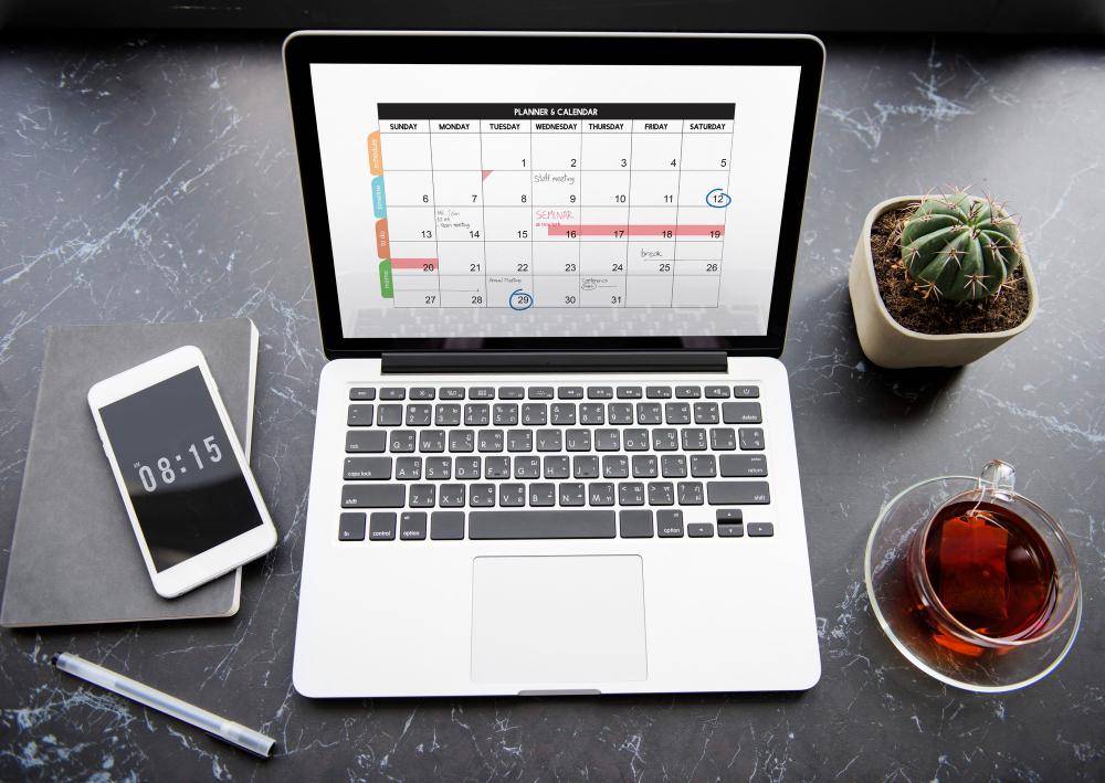 ilustrasi jadwal harian 
