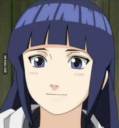 meme Hinata beragam versi