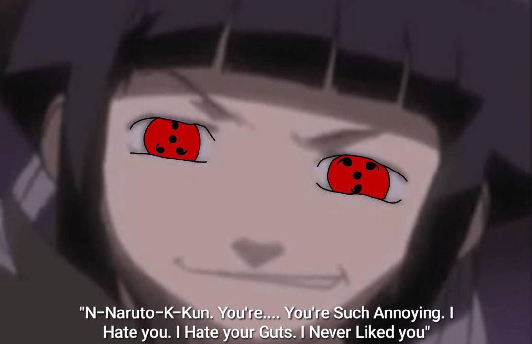 meme Hinata beragam versi
