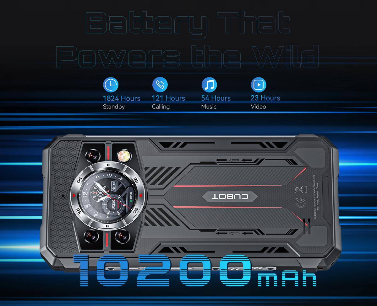 potret baterai CUBOT KingKong 11 5G 