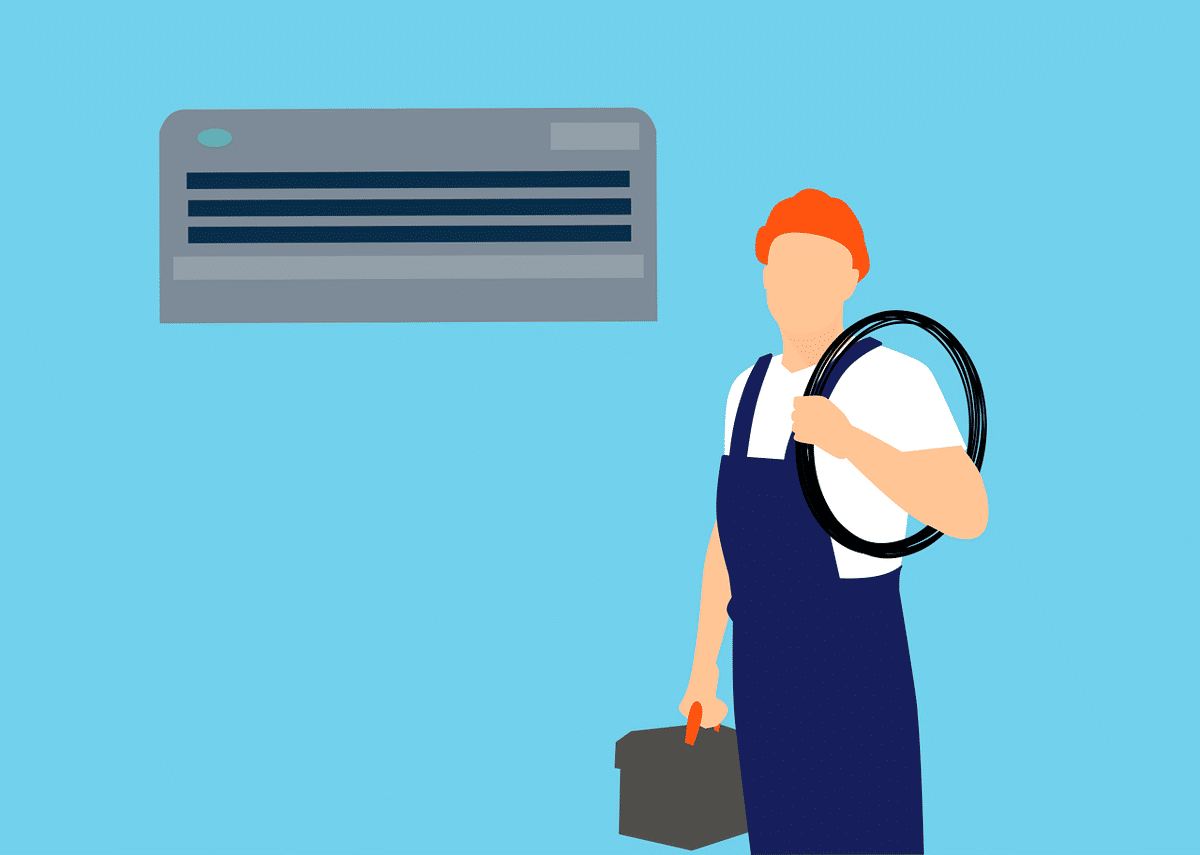 Ilustrasi servis AC (Pixabay/Mohamed Hassan)