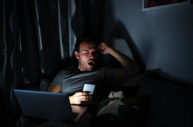ilustrasi siap tidur 