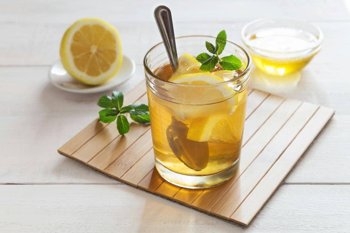 Potret es lemon madu