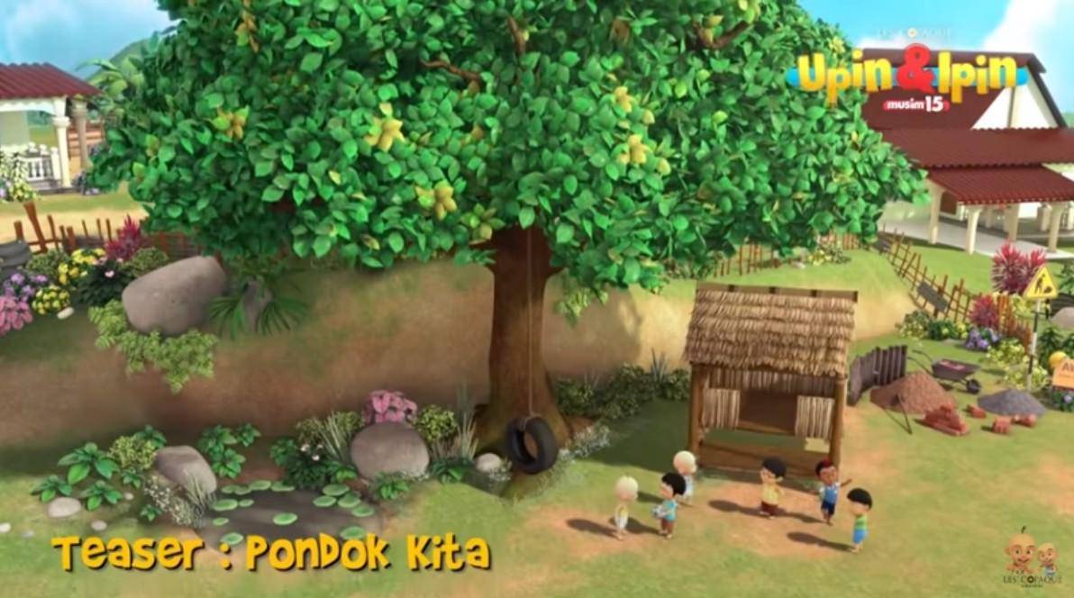 cuplikan Upin dan Ipin episode Pondok Kita 
