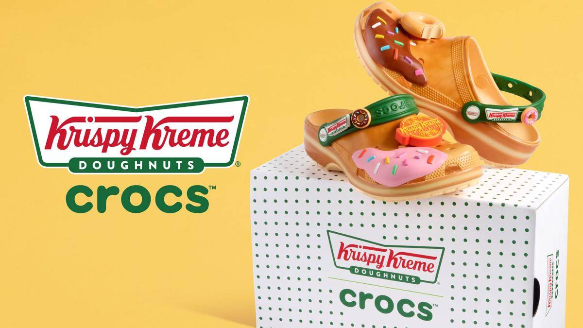Koleksi Krispy Kreme x Crocs Classic Clog (dok. Krispy Kreme x Crocs)