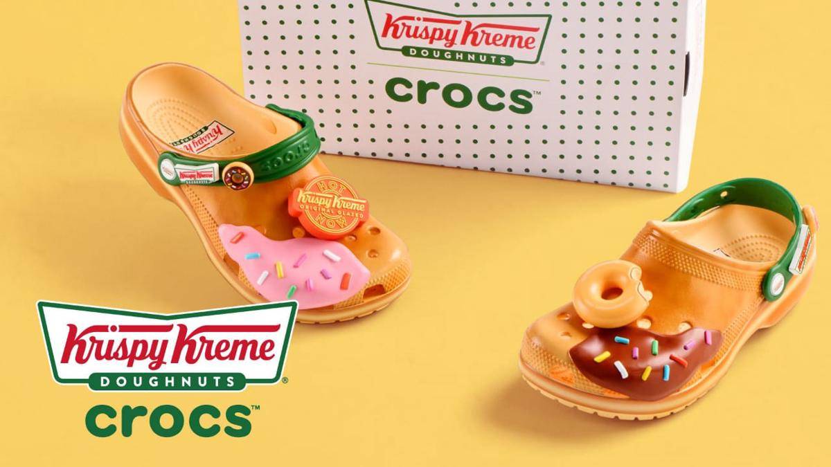 Koleksi Krispy Kreme x Crocs Classic Clog (dok. Krispy Kreme x Crocs)