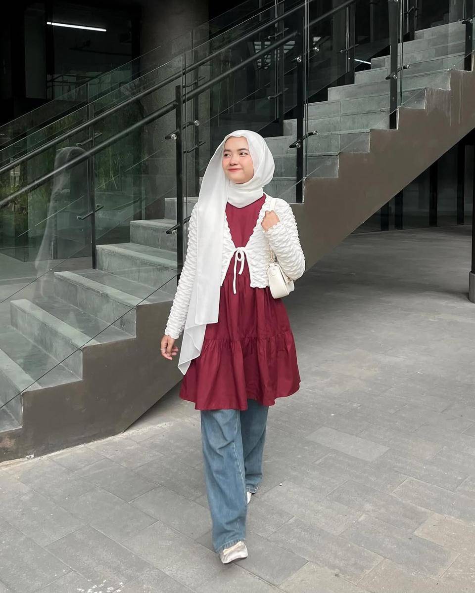 ide layering outfit ala Linan Dikas