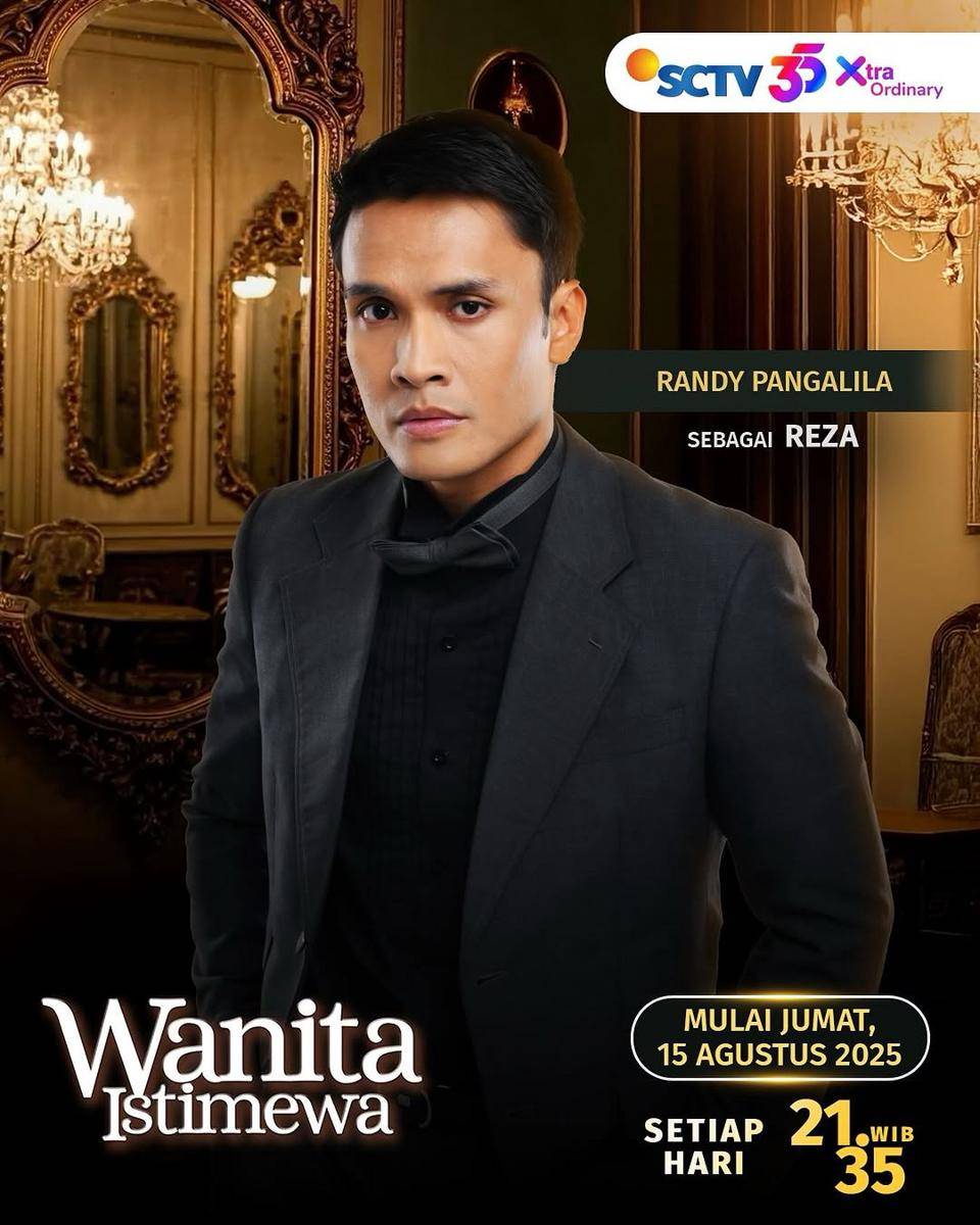 Randy Pangalila sebagai Reza di sinetron Wanita Istimewa (instagram.com/sctv)