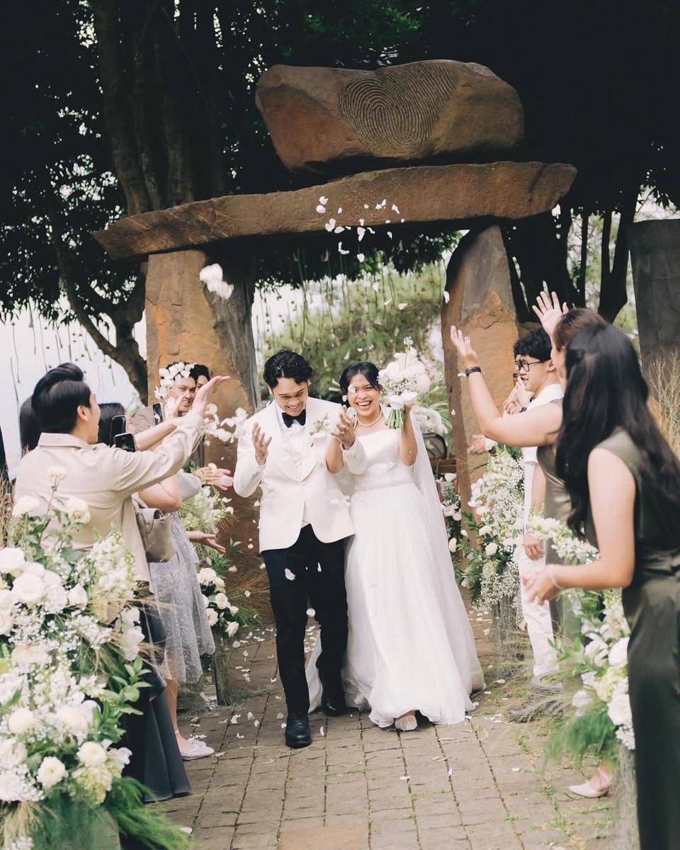 potret Mikha Angelo dan Gregoria Mariska 
