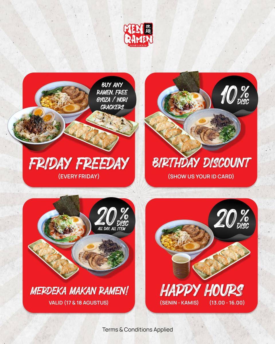 promo di Men Ramen 