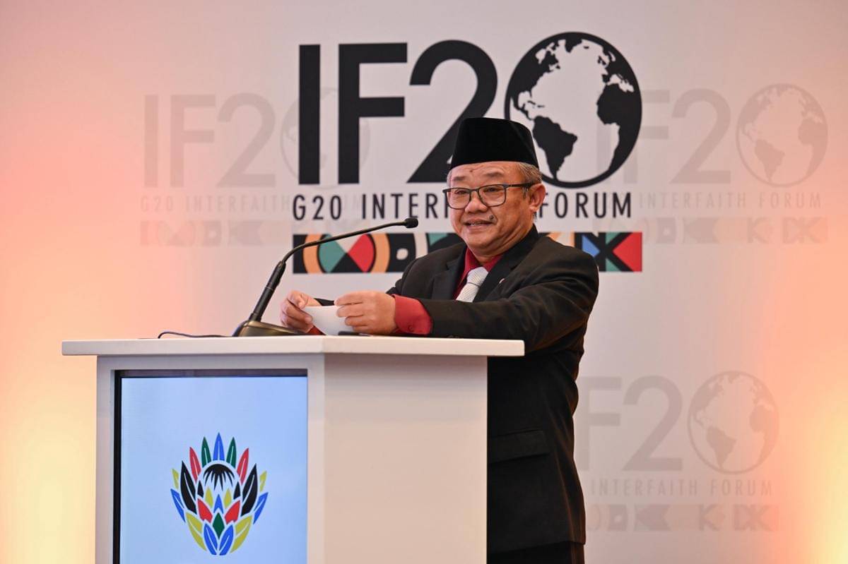 Mendikdasmen Abdul Mu'ti di agenda G20 Afrika (IDN Times/Dini Suciatiningrum)