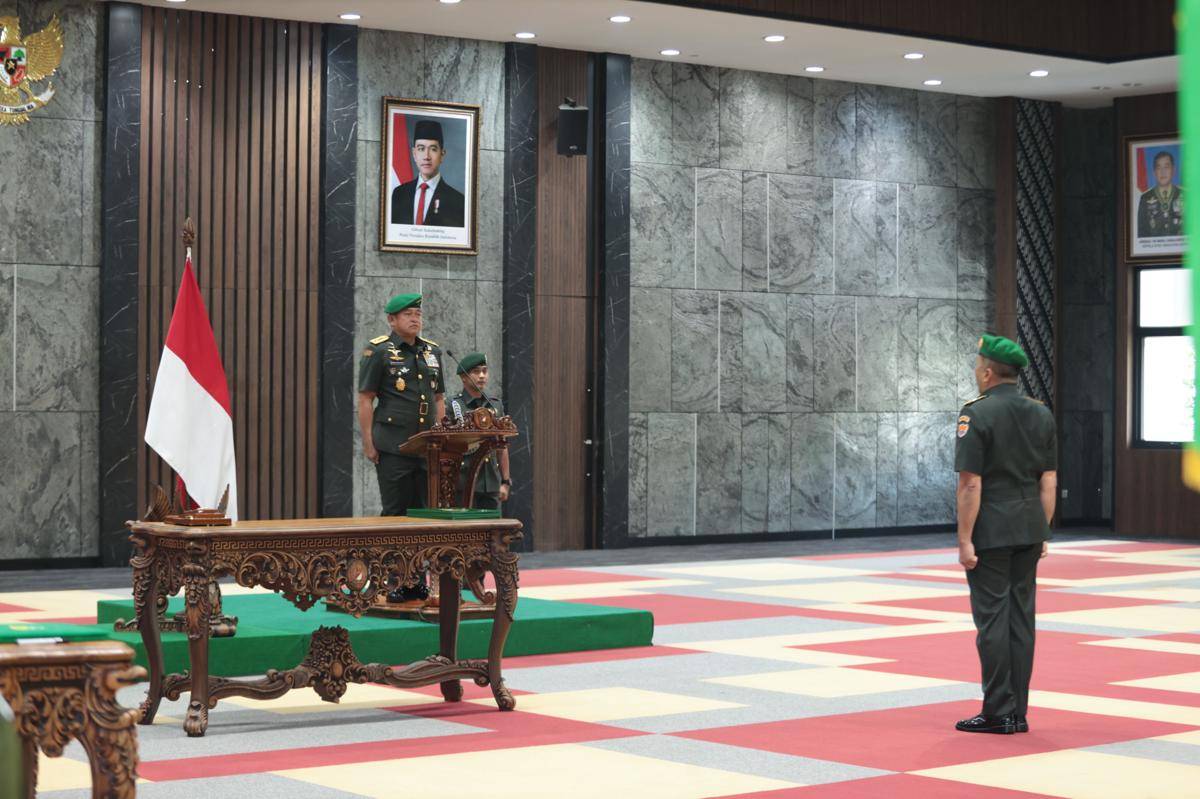 Kepala Staf TNI Angkatan Darat (KSAD) Jenderal Maruli Simanjuntak