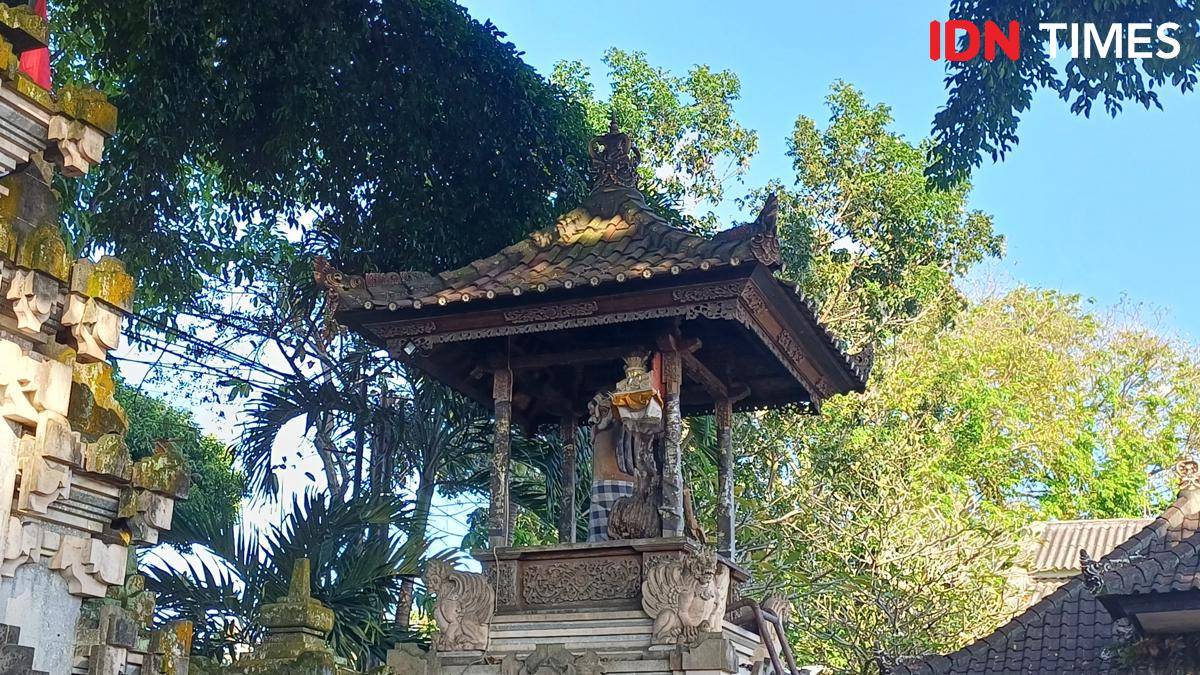 Potret pura di Puri Agung Negara Djembrana, Jembrana, Bali Barat