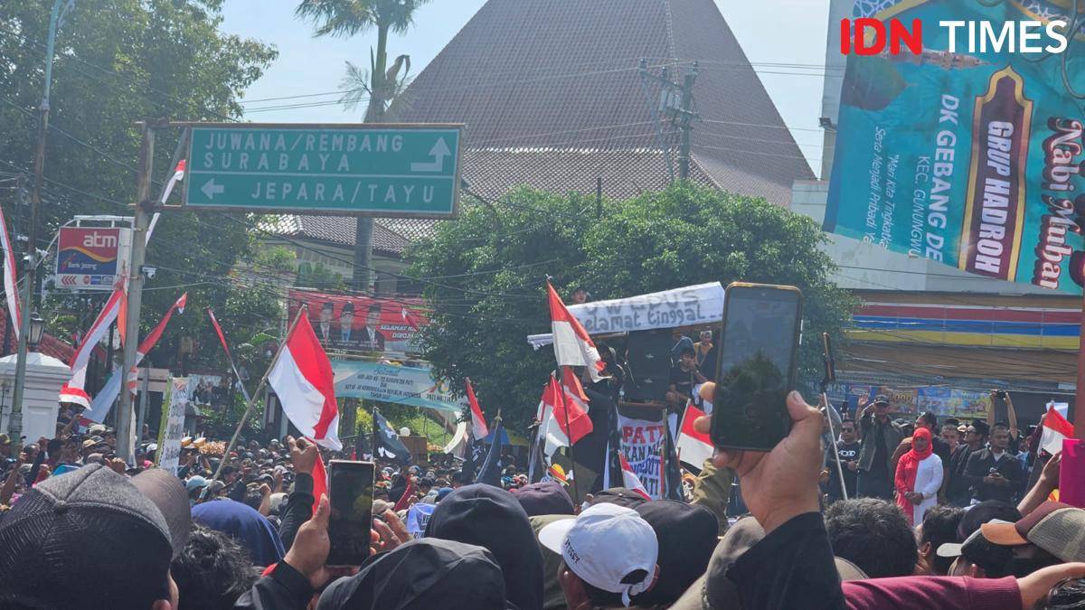Demo Bupati Pati Sudewo