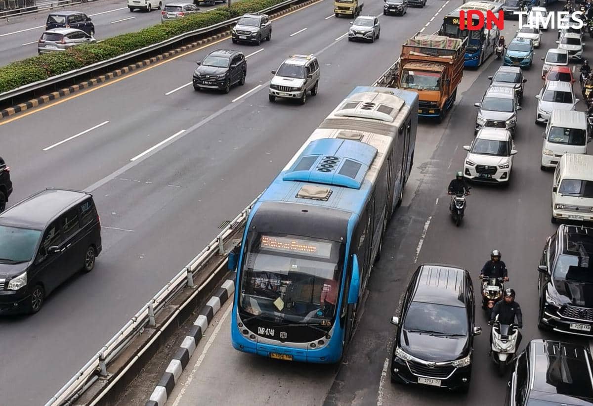 Besok Naik Transjakarta, MRT dan LRT Jakarta Gratis