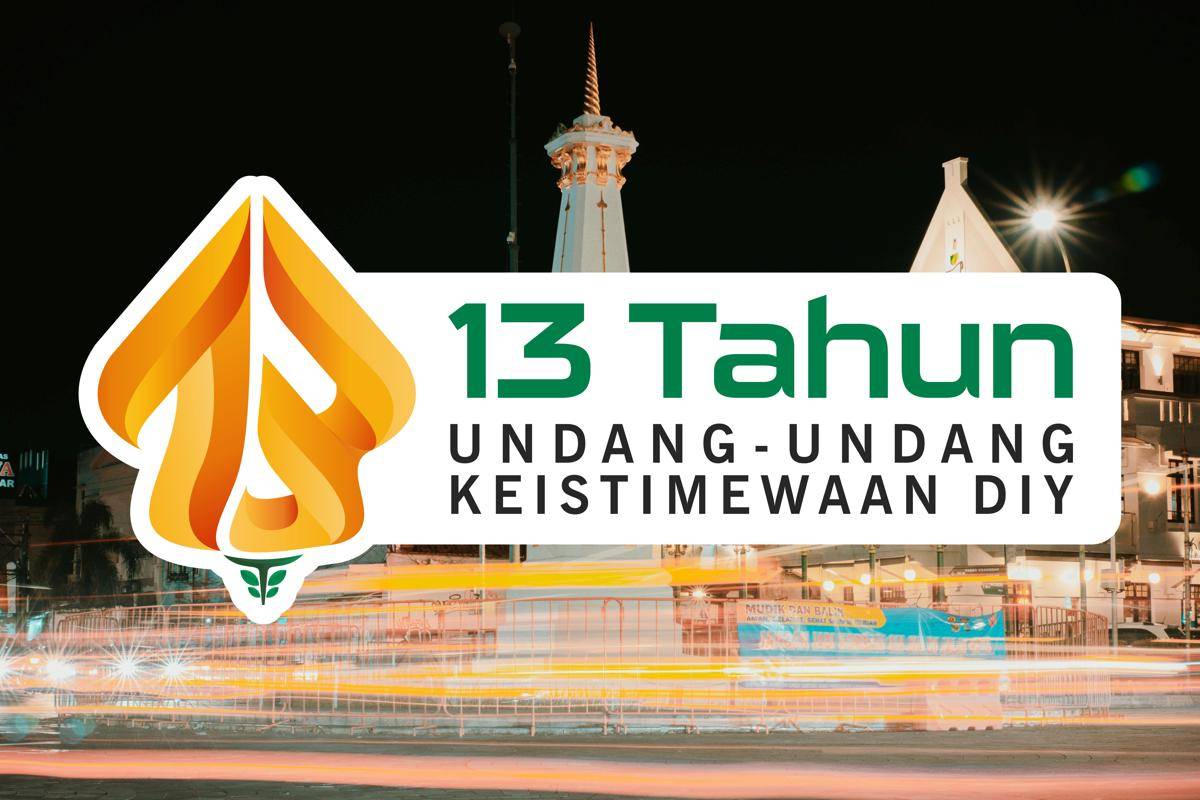 Logo dan filosofi 13 tahun UU Keistimewaan DIY